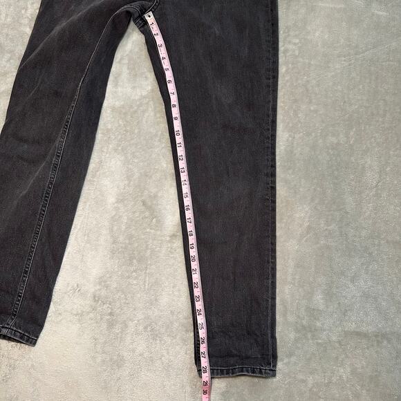 BDG Jeans Women Size 26 *27x28.5 Mom Fit 90s Faded Black Denim High Waist Casual - Picture 7 of 13